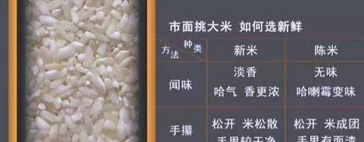 如何正确识别新米和陈米？（掌握关键方法，避免购买假冒米种）